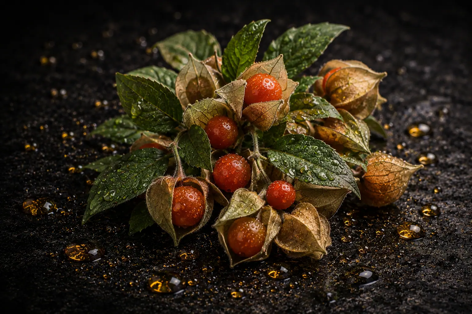 Ashwagandha root, Withania somnifera