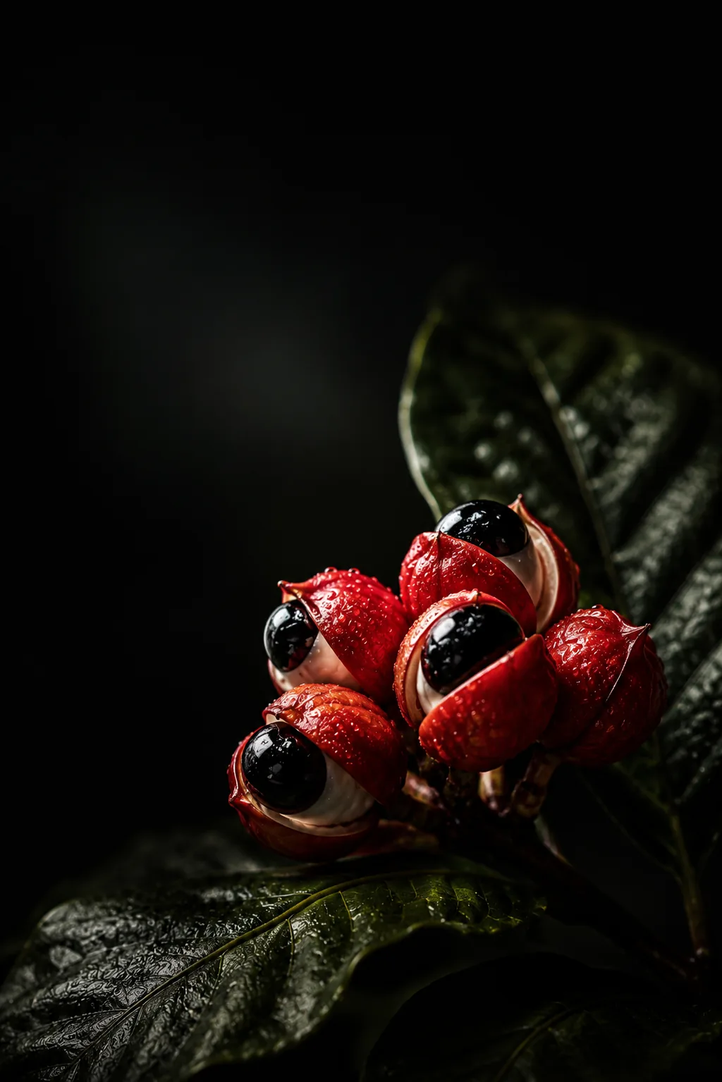 Guarana, Paullinia cupana, the Amazonian berry
